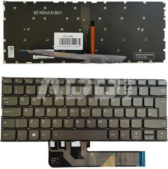 Keyboard Lenovo Yoga 730-13IKB, 730-15IKB, UK, with backlight
