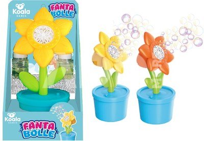 Koala Games G2659 Flower-Shaped Bubble Blower (Random Color)