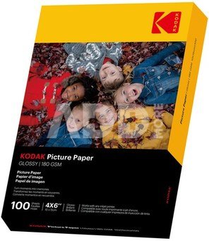Kodak 180gsm 9.1mil Glossy 4/6x100