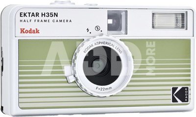 KODAK EKTAR H35N CAMERA STRIPED GREEN