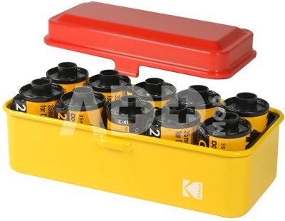 KODAK FILM CASE 120/135 (LARGE) RED/YELLOW