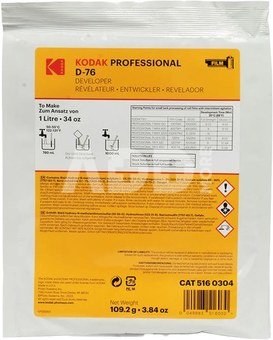 Kodak film developer D-76 1L (powder)