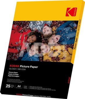Kodak fotopaber A4 glossy 180g 25 sheets