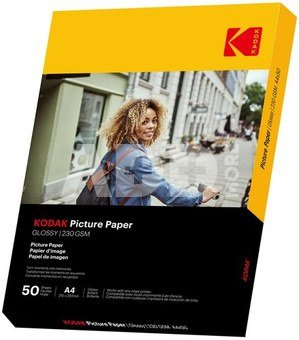 Kodak Picture Paper 230g 11.8 mil Glossy 4/6x100 (9891267)