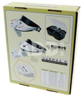Konus Head Magnifier Vuemax-2 with LED lamp
