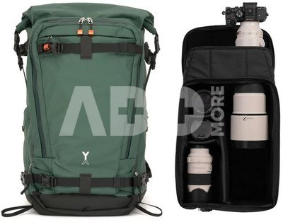 NYA-EVO Fjord 60-C Gen 4 Tele Kit | Pine ( Green ) | Wildlife Photography System | Telephoto Carry-On EU