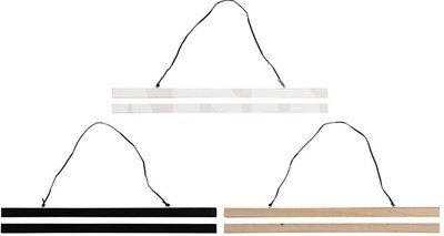 Laikiklis plakatams su magnetu 3 spalvos 40x2.5x2 cm 331265