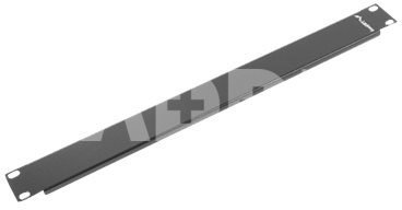 Lanberg 19" blanking panel 1U | AK-1401-B | Black