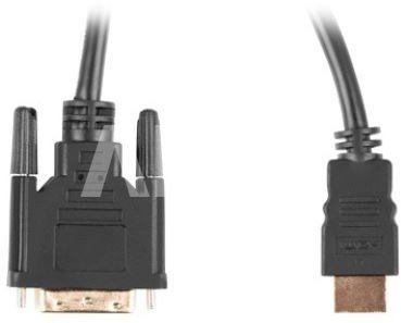 Lanberg Cable HDMI(M)-DVI-D(M) DUAL LINK 1.8 M black