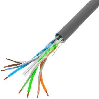 Lanberg Cable UTP Cat.6 CU 305m wire fluke LCU6-12CU-0305-S grey