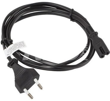 Lanberg EURO power cable (radio) CEE 7/16 - IEC 320 C7 1.8M black