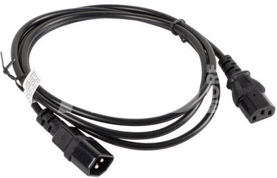 Lanberg Extension power cable IEC 320 C13 - C14 1.8M black