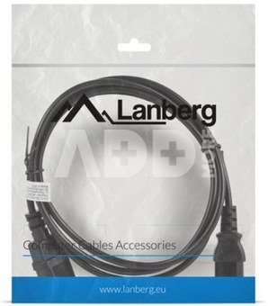 Lanberg Extension power cable IEC 320 C13 - C14 1.8M black