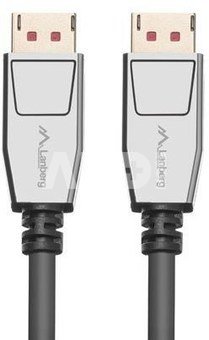 Lanberg Kabel DisplayPort M/M 0.5 20 PIN V1.4 1.8M 8K black
