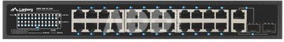 Lanberg Switch 24x 100MB POE+ /2x COMBO 250W RSFE-24P-2C-250