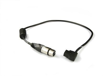 LanParte D-Tap to 4-Pin XLR Power Adapter Cable