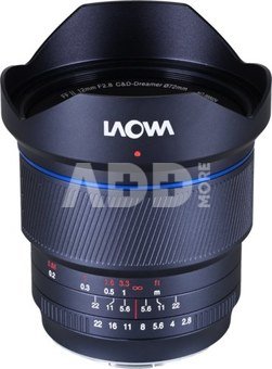Laowa 12mm F/2.8 Lite Zero-D FF L Mount (Manual Focus)