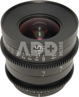 Laowa 15mm T2.1 Zero-D Cine Lens - Canon RF (feet)