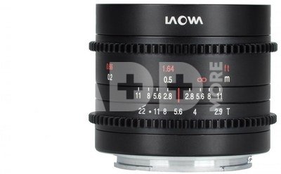Laowa 9 mm T2,9 Zero-D Cine for Fuji X