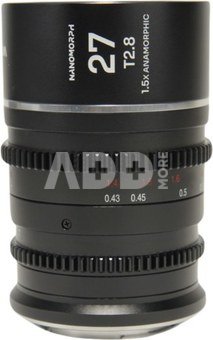 Laowa&Acirc; Nanomorph&Acirc; 27mm&Acirc; T2.8&Acirc; 1.5X&Acirc; S35 (Silver) DL