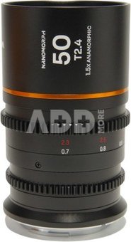 Laowa&Acirc; Nanomorph&Acirc; 50mm&Acirc; T2.4&Acirc; 1.5X&Acirc; S35 (Amber) L Mount