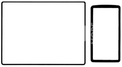 LCD cover GGS Larmor for Nikon D500