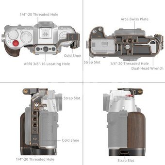 SmallRig &ldquo;Retro&rdquo; Cage for FUJIFILM X-T50 4714