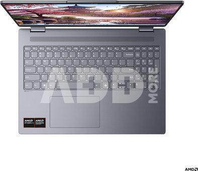 Lenovo IdeaPad 5 2-in-1 16AKP10 | Luna Grey | 16 " | IPS | Touchscreen | WUXGA | 1920 x 1200 pixels | Glossy | AMD Ryzen AI 7 | 350 | 16 GB | Soldered LPDDR5x | Solid-state drive capacity 512 GB | AMD Radeon 860M Graphics | Windows 11 Home | 802.11ax | Bluetooth version 5.3 | Keyboard language English | Keyboard backlit | Warranty 24 month(s) | Battery warranty 12 month(s)