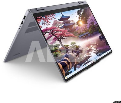 Lenovo IdeaPad 5 2-in-1 16AKP10 | Luna Grey | 16 " | IPS | Touchscreen | WUXGA | 1920 x 1200 pixels | Glossy | AMD Ryzen AI 7 | 350 | 16 GB | Soldered LPDDR5x | Solid-state drive capacity 512 GB | AMD Radeon 860M Graphics | Windows 11 Home | 802.11ax | Bluetooth version 5.3 | Keyboard language English | Keyboard backlit | Warranty 24 month(s) | Battery warranty 12 month(s)