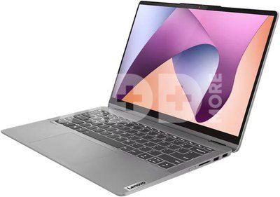 Lenovo IdeaPad Flex 5 14ABR8 14 WUXGA Touch AMD R5 5625U/16GB/512GB/AMD Radeon/WIN11 Home/ENG Backlit kbd/Arctic Grey/FP/2Y Warranty | Lenovo