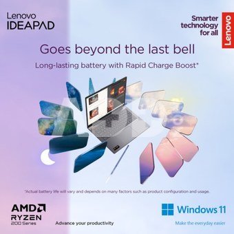 Lenovo IdeaPad Slim 3 15AMN8 | Arctic Grey | 15.6 " | TN | FHD | 1920 x 1080 pixels | Anti-glare | AMD Ryzen 3 | 7320U | 16 GB | Soldered LPDDR5 | Solid-state drive capacity 512 GB | AMD Radeon 610M Graphics | Windows 11 Home | 802.11ax | Bluetooth version 5.2 | Keyboard language English | Warranty 24 month(s) | Battery warranty 12 month(s)