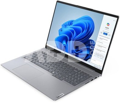 Lenovo ThinkBook 16 G7 ARP | Arctic Grey | 16 " | IPS | WUXGA | 1920 x 1200 pixels | Anti-glare | AMD Ryzen 5 | 7535HS | 16 GB | SODIMM DDR5 | Solid-state drive capacity 512 GB | AMD Radeon 660M Graphics | Windows 11 Pro | 802.11ax | Bluetooth version 5.3 | Keyboard language English | Keyboard backlit | Warranty 24 month(s) | Battery warranty 12 month(s)