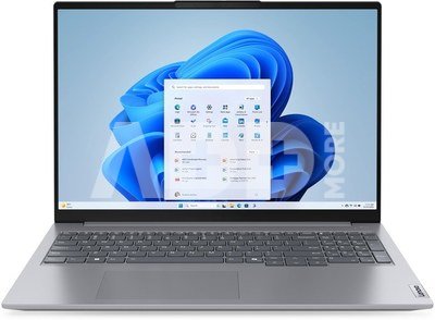 Lenovo ThinkBook 16 G7 ARP | Arctic Grey | 16 " | IPS | WUXGA | 1920 x 1200 pixels | Anti-glare | AMD Ryzen 5 | 7535HS | 16 GB | SODIMM DDR5 | Solid-state drive capacity 512 GB | AMD Radeon 660M Graphics | Windows 11 Pro | 802.11ax | Bluetooth version 5.3 | Keyboard language English | Keyboard backlit | Warranty 24 month(s) | Battery warranty 12 month(s)