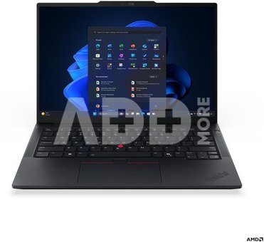 Lenovo ThinkPad E14 G7 AMD | Black | 14 " | IPS | WUXGA | 1920 x 1200 pixels | Anti-glare | AMD Ryzen 7 | 250 | 16 GB | SODIMM DDR5 | Solid-state drive capacity 512 GB | AMD Radeon 780M Graphics | Windows 11 Pro | 802.11ax | Bluetooth version 5.3 | Keyboard language English | Keyboard backlit | Warranty 36 month(s) | Battery warranty 12 month(s)