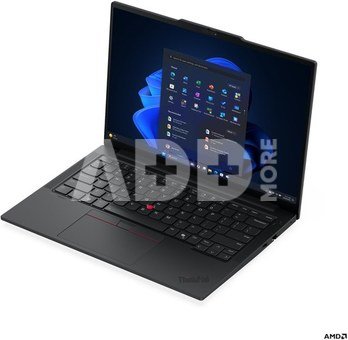 Lenovo ThinkPad E14 G7 AMD | Black | 14 " | IPS | WUXGA | 1920 x 1200 pixels | Anti-glare | AMD Ryzen 7 | 250 | 16 GB | SODIMM DDR5 | Solid-state drive capacity 512 GB | AMD Radeon 780M Graphics | Windows 11 Pro | 802.11ax | Bluetooth version 5.3 | Keyboard language English | Keyboard backlit | Warranty 36 month(s) | Battery warranty 12 month(s)