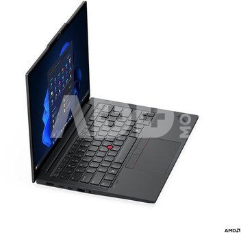 Lenovo ThinkPad E14 G7 AMD | Black | 14 " | IPS | WUXGA | 1920 x 1200 pixels | Anti-glare | AMD Ryzen 7 | 250 | 16 GB | SODIMM DDR5 | Solid-state drive capacity 512 GB | AMD Radeon 780M Graphics | Windows 11 Pro | 802.11ax | Bluetooth version 5.3 | Keyboard language English | Keyboard backlit | Warranty 36 month(s) | Battery warranty 12 month(s)