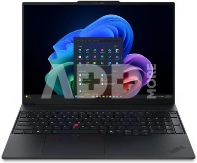 Lenovo ThinkPad E16 Gen 4 16 WUXGA ULT5-325/24GB/512GB/Integrated Intel/WIN11 Pro/Nordic Backlit kbd/Black/FP/3Y Warranty | Lenovo