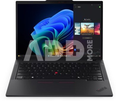 Lenovo ThinkPad T14 G6 Intel | Black | 14 " | IPS | WUXGA | 1920 x 1200 pixels | Anti-glare | Intel Core Ultra 5 | 226V | 16 GB | Soldered LPDDR5x | Solid-state drive capacity 512 GB | Intel Arc Graphics 130V | Windows 11 Pro | 802.11be | Bluetooth version 5.4 | Keyboard language Nordic | Keyboard backlit | Warranty 36 month(s) | Battery warranty 12 month(s)