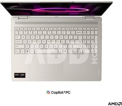 Lenovo Yoga 7 2-in-1 16AGP11 Touch 16 WUXGA AMD R7 AI 445/16GB/512GB/AMD Radeon 840M/WIN11 Home/Nordic Backlit kbd/Seashell/2Y Warranty | Lenovo