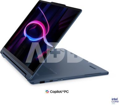 Lenovo Yoga 9 2-in-1 14IPH11 Intel | Cosmic Blue | 14 " | OLED | Touchscreen | 2.8K WQXGA+ | 2880 x 1800 pixels | Intel Core Ultra 7 | 355 | 32 GB | Soldered LPDDR5X | Solid-state drive capacity 1000 GB | Intel Graphics | Windows 11 Home | 802.11be | Bluetooth version 5.4 | Keyboard language Nordic | Keyboard backlit | Warranty 24 month(s) | Battery warranty 12 month(s)