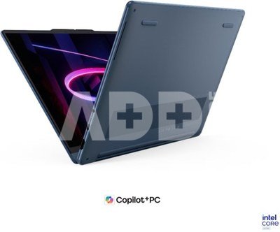 Lenovo Yoga 9 2-in-1 14IPH11 Intel | Cosmic Blue | 14 " | OLED | Touchscreen | 2.8K WQXGA+ | 2880 x 1800 pixels | Intel Core Ultra 7 | 355 | 32 GB | Soldered LPDDR5X | Solid-state drive capacity 1000 GB | Intel Graphics | Windows 11 Home | 802.11be | Bluetooth version 5.4 | Keyboard language Nordic | Keyboard backlit | Warranty 24 month(s) | Battery warranty 12 month(s)