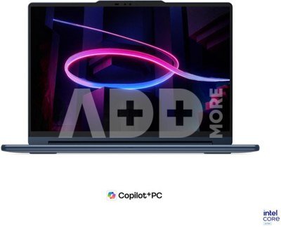 Lenovo Yoga 9 2-in-1 14IPH11 Intel | Cosmic Blue | 14 " | OLED | Touchscreen | 2.8K WQXGA+ | 2880 x 1800 pixels | Intel Core Ultra 7 | 355 | 32 GB | Soldered LPDDR5X | Solid-state drive capacity 1000 GB | Intel Graphics | Windows 11 Home | 802.11be | Bluetooth version 5.4 | Keyboard language Nordic | Keyboard backlit | Warranty 24 month(s) | Battery warranty 12 month(s)