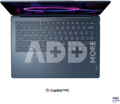 Lenovo Yoga 9 2-in-1 14IPH11 Intel | Cosmic Blue | 14 " | OLED | Touchscreen | 2.8K WQXGA+ | 2880 x 1800 pixels | Intel Core Ultra 7 | 355 | 32 GB | Soldered LPDDR5X | Solid-state drive capacity 1000 GB | Intel Graphics | Windows 11 Home | 802.11be | Bluetooth version 5.4 | Keyboard language Nordic | Keyboard backlit | Warranty 24 month(s) | Battery warranty 12 month(s)