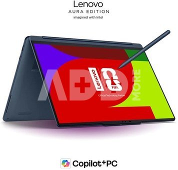Lenovo Yoga 9 2-in-1 14IPH11 Intel | Cosmic Blue | 14 " | OLED | Touchscreen | 2.8K WQXGA+ | 2880 x 1800 pixels | Intel Core Ultra 7 | 355 | 32 GB | Soldered LPDDR5X | Solid-state drive capacity 1000 GB | Intel Graphics | Windows 11 Home | 802.11be | Bluetooth version 5.4 | Keyboard language Nordic | Keyboard backlit | Warranty 24 month(s) | Battery warranty 12 month(s)