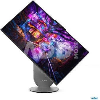 Lenovo Yoga AIO 9 27IAH10 27 QHD ULT7-255H/16GB/1TB/Intel Arc 140T/WIN11 Home/Nordic kbd/Luna Grey/2Y Warranty | Lenovo