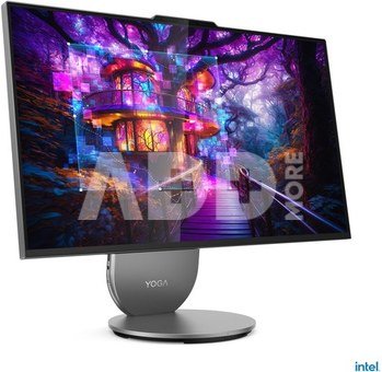 Lenovo Yoga AIO 9 27IAH10 27 QHD ULT7-255H/16GB/1TB/Intel Arc 140T/WIN11 Home/Nordic kbd/Luna Grey/2Y Warranty | Lenovo