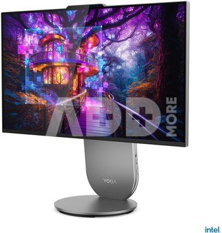 Lenovo Yoga AIO 9 27IAH10 27 QHD ULT7-255H/16GB/1TB/Intel Arc 140T/WIN11 Home/Nordic kbd/Luna Grey/2Y Warranty | Lenovo