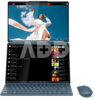 Lenovo Yoga Book 9 14IAH10 Touch 2x14 2.8K ULT7-255H/32GB/1TB/Intel Arc 140T/WIN11 Home/ENG Backlit kbd/Tidal Teal/2Y Warranty | Lenovo