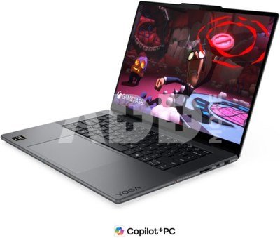 Lenovo Yoga Pro 7 15ASH11 AMD | Thunder Grey | 15.3 " | OLED | Touchscreen | 2.5K WQXGA | 2560 x 1600 pixels | AMD Ryzen AI Max+ | 388 | 64 GB | Soldered LPDDR5X | Solid-state drive capacity 1000 GB | AMD Radeon 8060S Graphics | Windows 11 Pro | 802.11be | Bluetooth version 5.4 | Keyboard language Nordic | Keyboard backlit | Warranty 24 month(s) | Battery warranty 12 month(s)