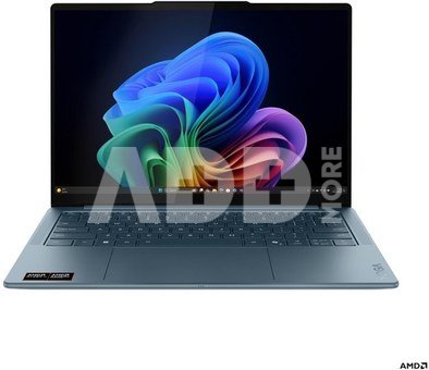 Lenovo Yoga Slim 7 14AKP10 14 WUXGA AMD AI R5 340/16GB/512GB/AMD Radeon 840M Graphics/WIN11 Home/ENG Backlit kbd/Tidal Teal/2Y Warranty | Lenovo Yoga (w/o 65W Power adapter) Slim 7 14AKP10 | Tidal Teal | 14 " | OLED | WUXGA | 1920 x 1200 pixels | 60 Hz | Glossy | AMD Ryzen AI 5 | 340 | 16 GB | LPDDR5 | Solid-state drive capacity 512 GB | AMD Radeon Graphics | Windows Home 11 | 802.11be | Bluetooth version 5.4 | Keyboard language US international | Keyboard backlit | Warranty 24 month(s) | Battery